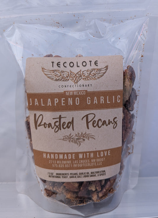 Jalapeno Garlic Roasted Pecans 2.5 oz