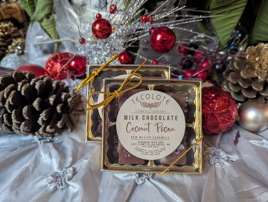 Milk Chocolate Coconut Pecan Fours 4 count