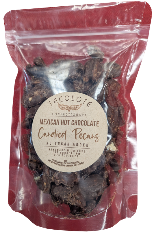 Sugar Free Mexican Hot Chocolate Candied Pecans 8 oz