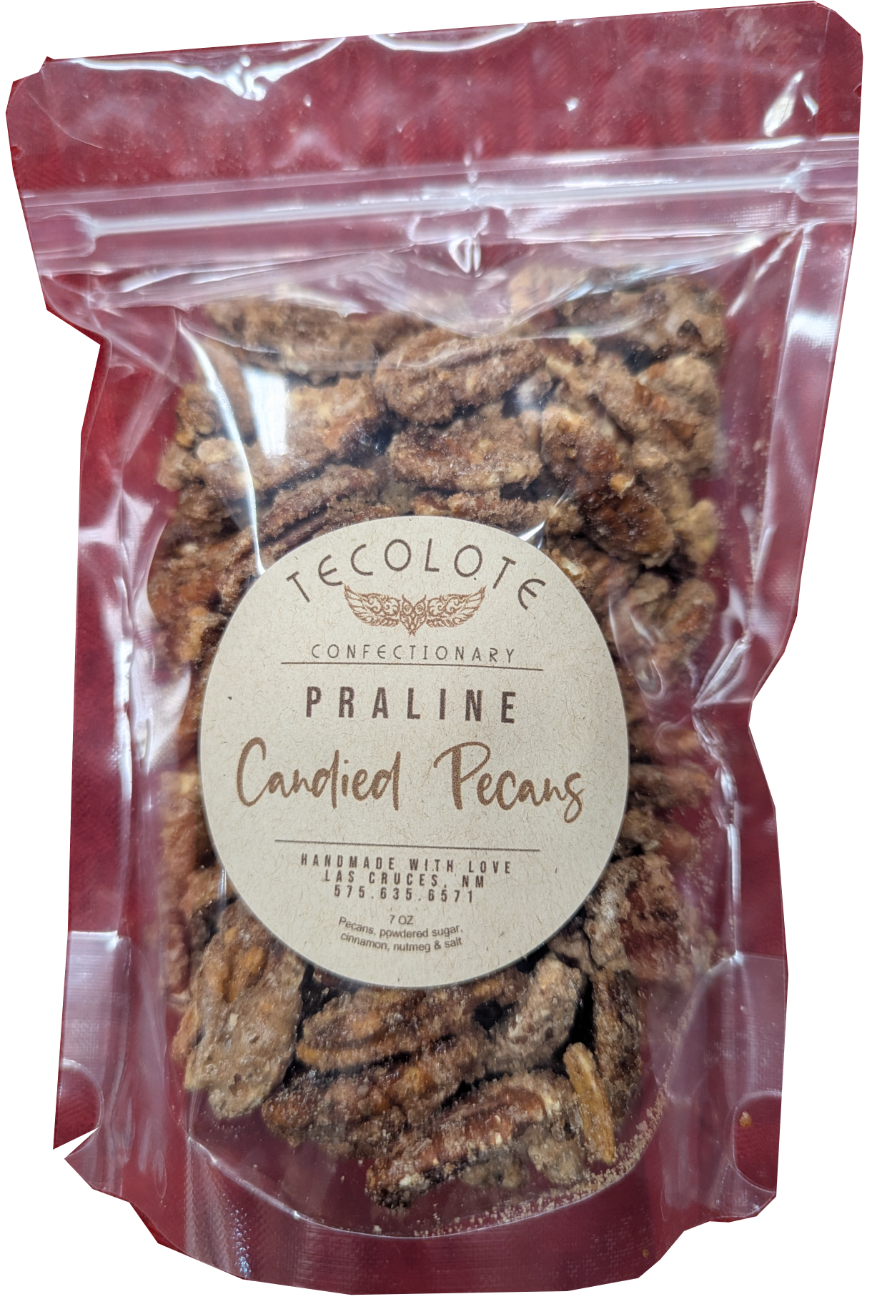 Praline Pecans 2.5 oz